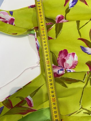 277 Vestido vintage estampado floral