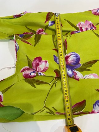 277 Vestido vintage estampado floral