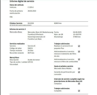 Mercedes Clase C 220D T 9G-TRONIC