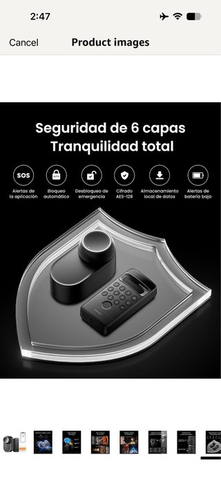 SwitchBot Lock Ultra, WiFi Smart Lock with Touch S