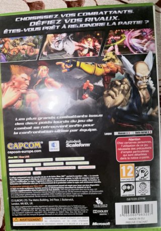 Xbox 360 Street Fighter X Tekken PAL