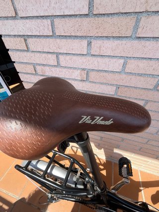 Bicicleta Plegable Negra