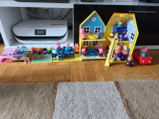 Casita Peppa Pig con figuras y accesorios