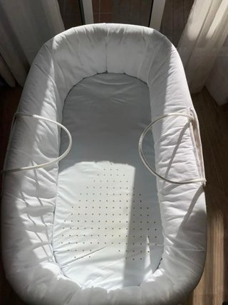 Moisés mimbre con colchón de Zara Home