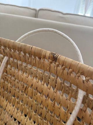 Moisés mimbre con colchón de Zara Home