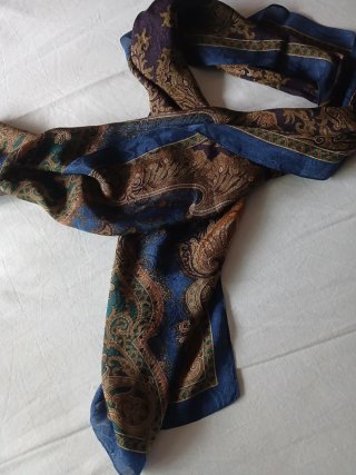Pañuelo Ralph Lauren Seda 137x36cm