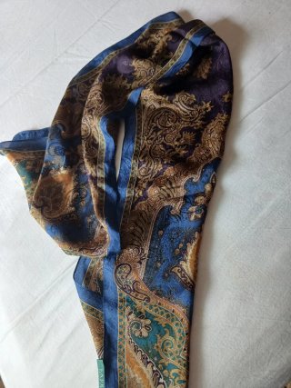Pañuelo Ralph Lauren Seda 137x36cm