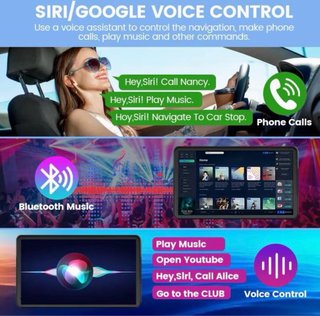 Pantalla Táctil IPS CarPlay Android Auto