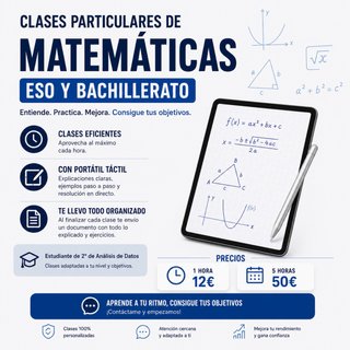 Clases Particulares Online Matemáticas