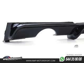 DIFUSOR TRASERO BMW SERIE 3 F30/F31 M-PERFORMANCE NEGRO BRILLO