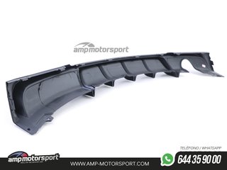 DIFUSOR TRASERO BMW SERIE 3 F30/F31 M-PERFORMANCE NEGRO BRILLO