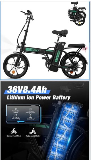 Bicicleta Eléctrica Plegable ELEKGO