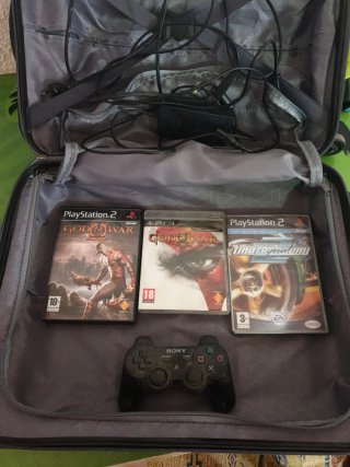 PS3 y PS2 con juegos