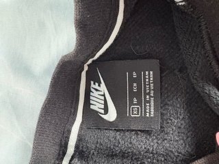 Sudadera Nike Negra Talla XS