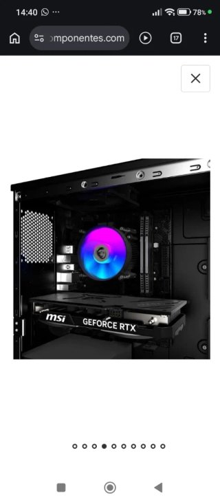 PC Gaming MSI RTX 5060 Ti, i7, 32GB RAM, 1TB SSD