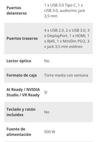 PC Gaming MSI RTX 5060 Ti, i7, 32GB RAM, 1TB SSD