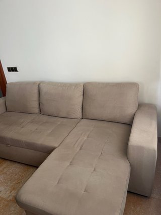 Sofá Chaise Longue Cama Reversible 3 Plazas