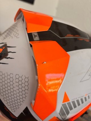 Casco Integral Axxis Naranja