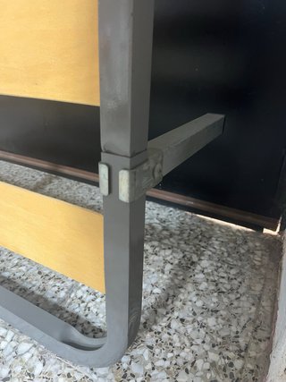 Somier 90cm con patas
