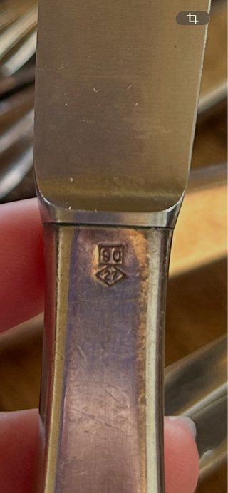Cubertería WMF 900 Fächer Antigua