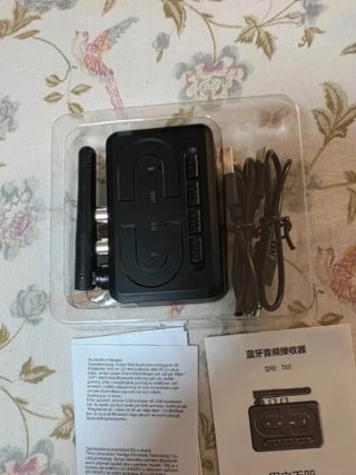 Receptor Audio Bluetooth 6.0 T89 con RCA Jack