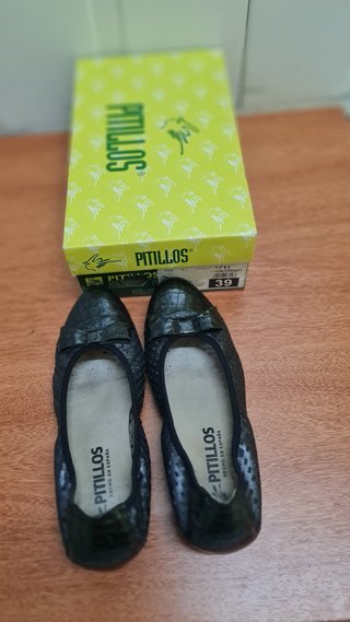 Manoletinas / Bailarinas Piel Pitillos Talla 39