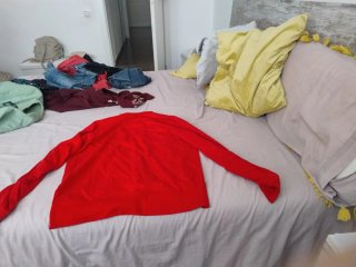Sudadera Franklin Marshall Roja Talla S y M