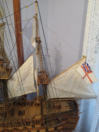 Maqueta Gran Formato HMS Victory Madera (105 cm)