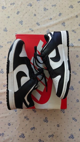 Zapatillas Nike Dunk low negras / blancas