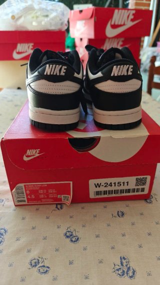Zapatillas Nike Dunk low negras / blancas
