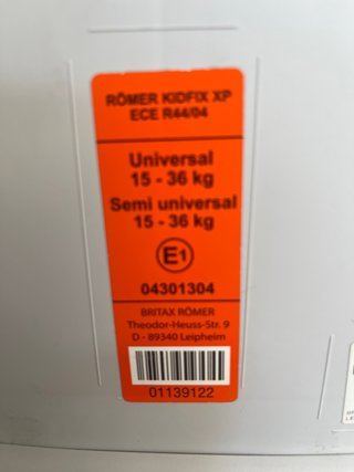 Silla de coche Britax Römer