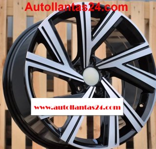 779 Juego 4 llantas skoda seat r590441