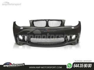 PARAGOLPES DELANTERO BMW SERIE 1 E87/E82/E87 LOOK M1 CON SRA