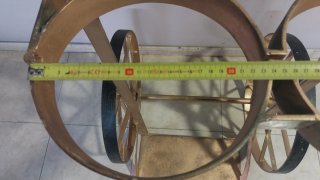 Carro antiguo para bombonas