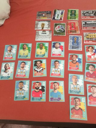 Lote cromos Mundial 2026 Panini
