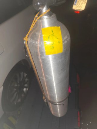 Botella Oxígeno Aluminio S40