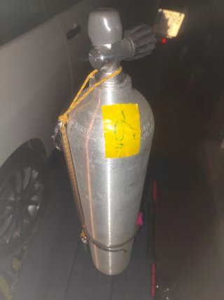 Botella Oxígeno Aluminio S40
