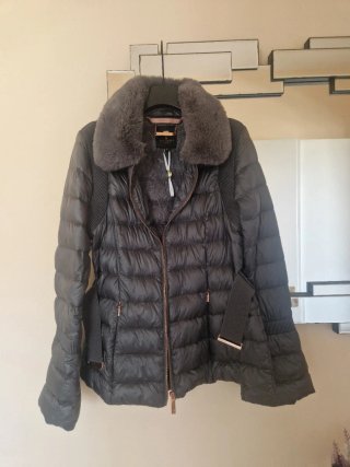 Chaqueta Ted Baker T2 M Gris Plumas