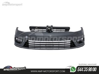 PARAGOLPES DELANTERO PARA VOLKSWAGEN GOLF MK7 LOOK R CON SRA