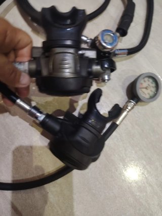 Equipo de buceo regulador Mares