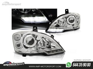 FAROS DELANTEROS LUZ DIURNA LED REAL DRL PARA MERCEDES VITO W639 2010-2014