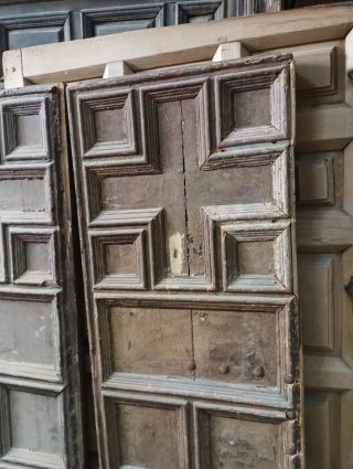 Puerta antigua de madera 170x115