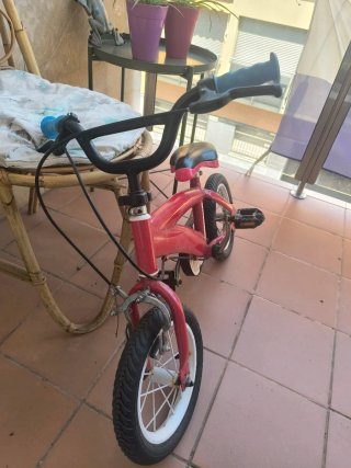 Bicicleta Patrulla Canina Roja