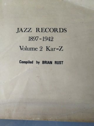 JAZZ RECORDS 1897-1942 VOLUMEN I Y II