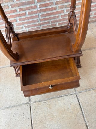 Perchero Valet de Madera Marrón