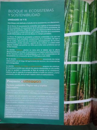Libro biología 1 bachillerato