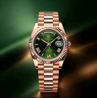 Reloj PAGANI DESIGN Automático Hombre Oro Verde