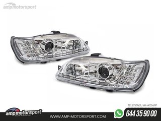 FAROS DELANTEROS LUZ DIURNA LED PARA PEUGEOT 306