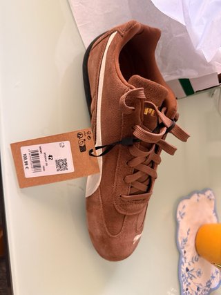 Zapatillas Puma Marrones/Beige Nuevas en Caja