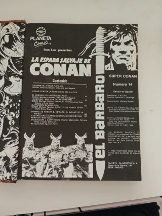 La espada salvaje de Conan el bárbaro. Tomo 14